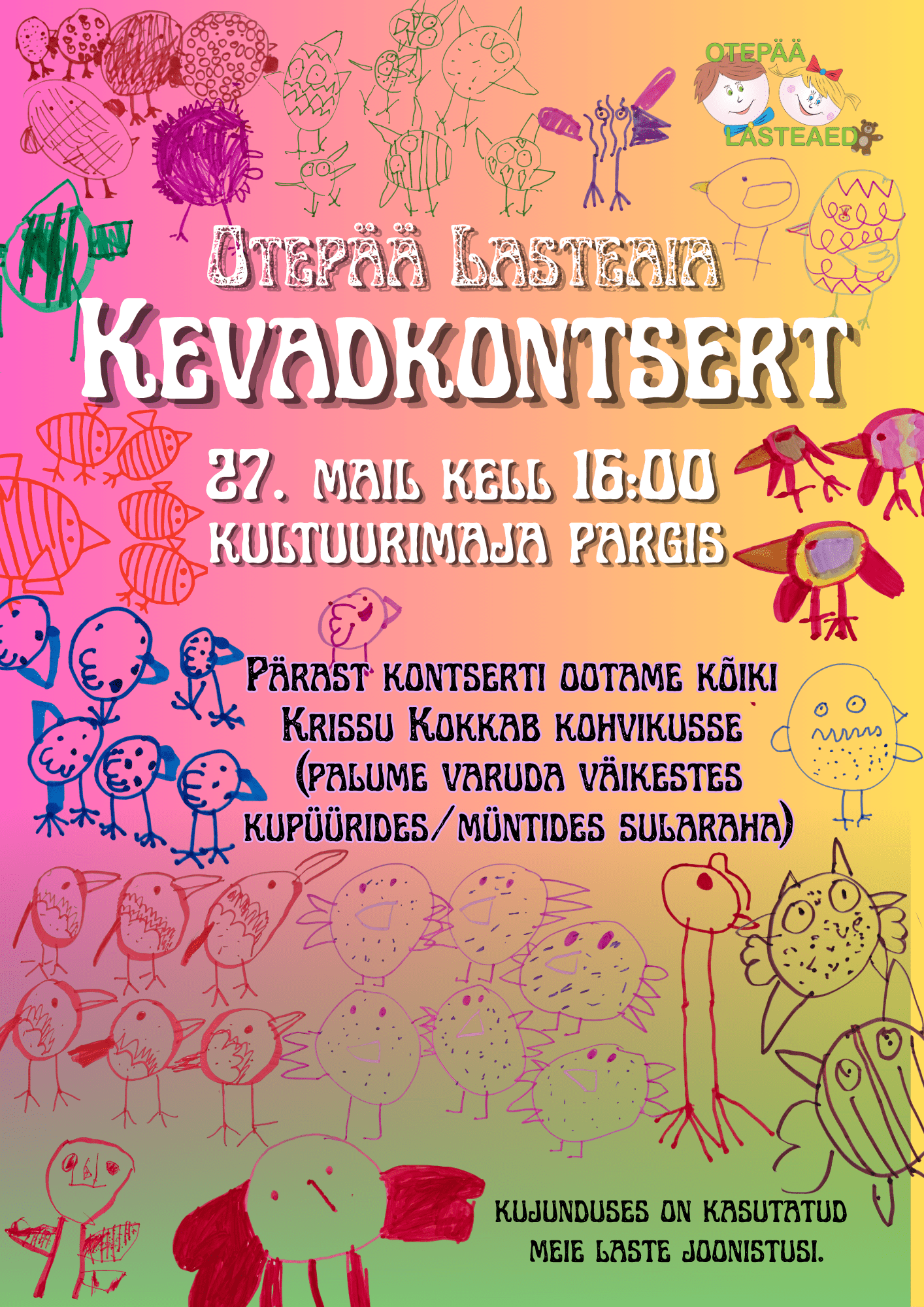 Lasteaia kevadkontsert 27. mail